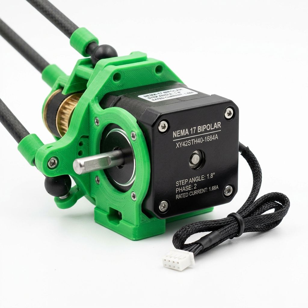 42BYGH47 stepper with 4.5:1 gearbox