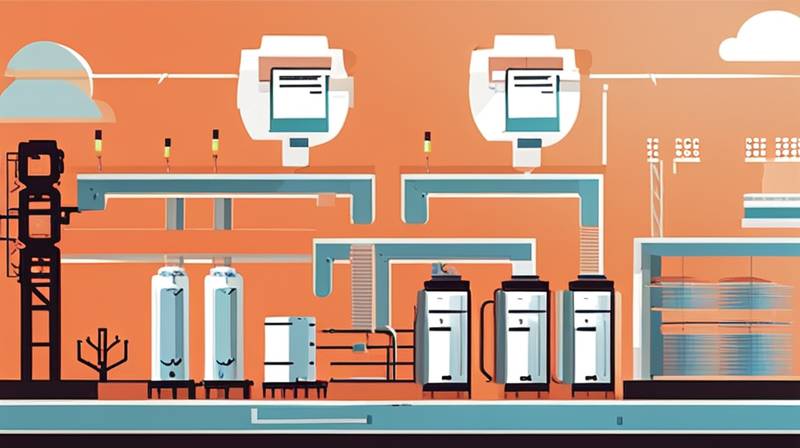 How does energy storage improve energy security in industrial facilities?