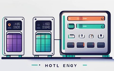 What does the hotel energy storage system include?