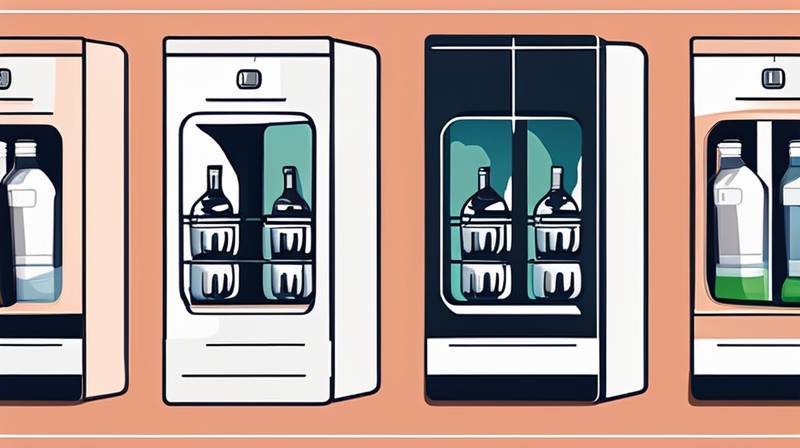 How many bottles of water can be stored in the door storage compartment?