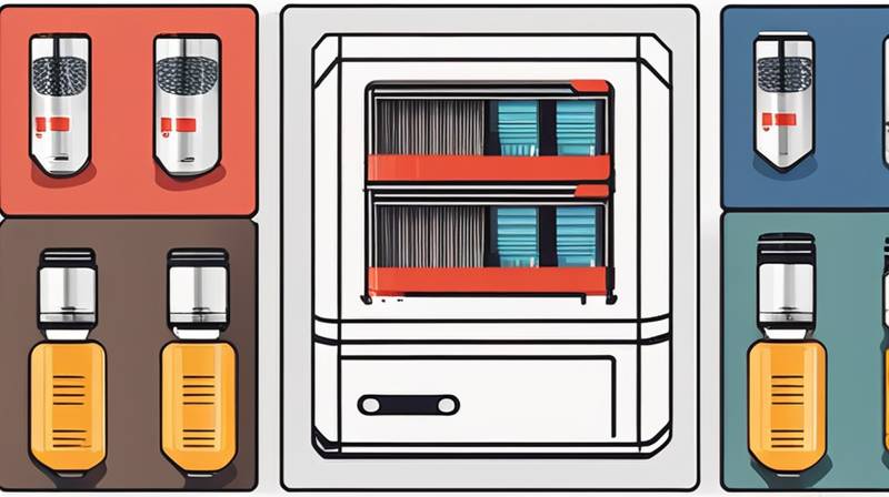 What are the sheet metal parts of the energy storage box?