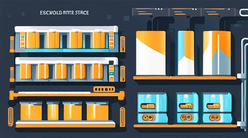 How does energy storage support flexible demand management strategies in commercial industries?