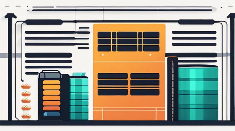 How does energy storage contribute to peak demand reduction in commercial offices?