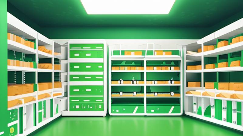 How much can 50 mu of green storage sell for?