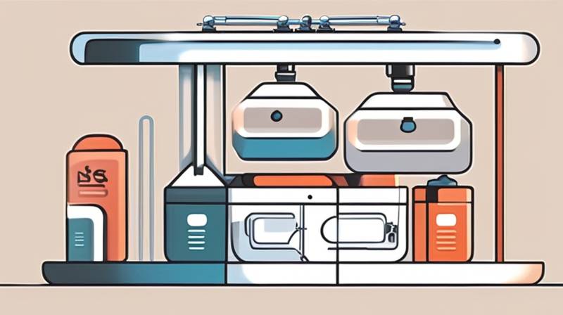 How many faucets can be placed in the storage tank?