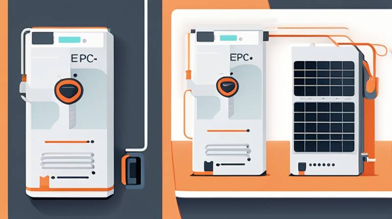 What does energy storage EPC include?