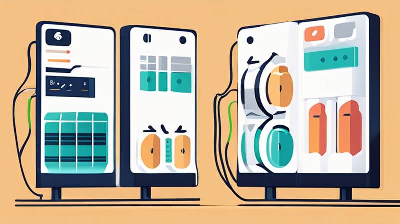 What are the devices in the energy storage station?