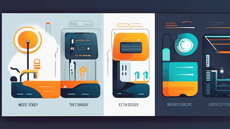 How does energy storage improve the stability of industrial energy systems?