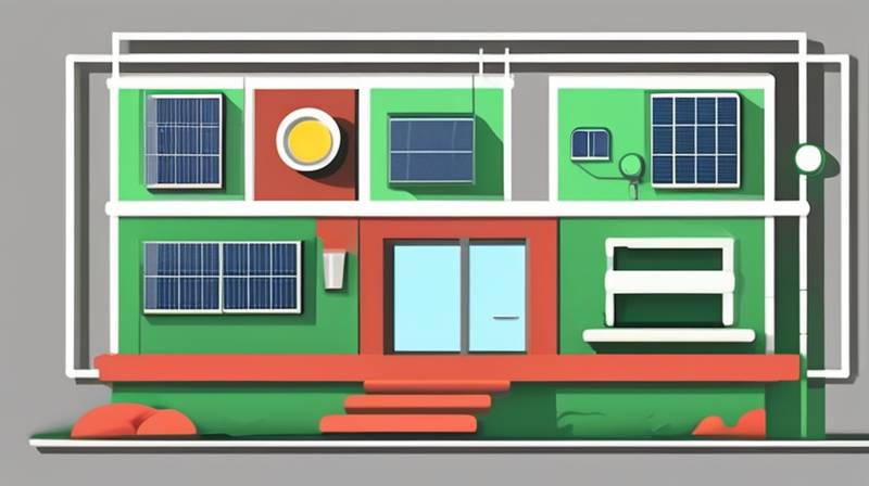 How solar energy systems improve building energy performance