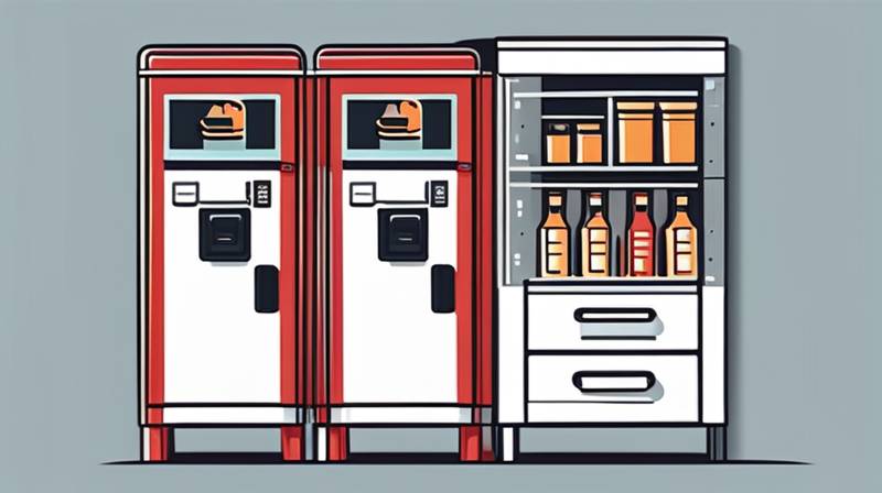 Can the restaurant lockers be modified and how much does it cost?