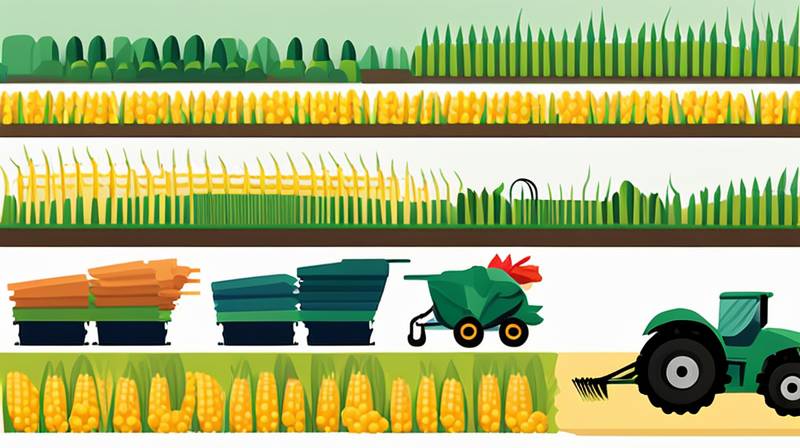 How much silage can be harvested from one acre of corn?