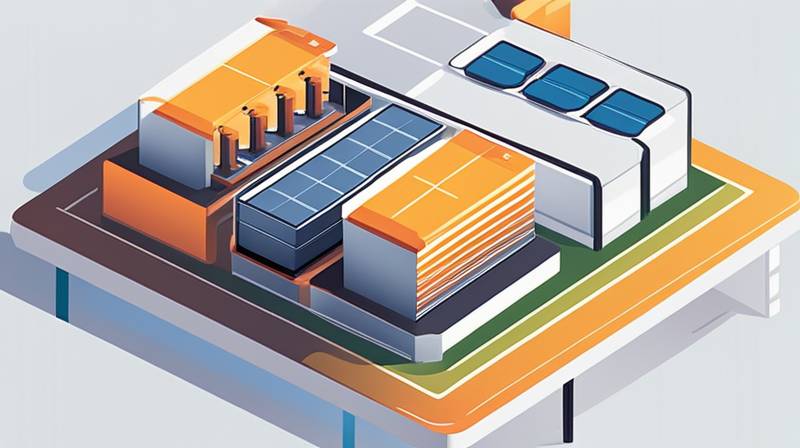 How do energy storage systems integrate with smart grid technologies in commercial buildings?