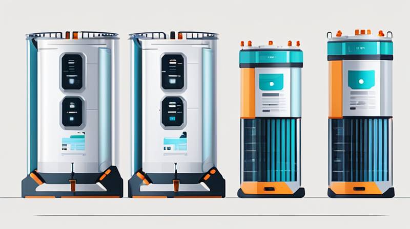 What are the large-scale energy storage facilities?