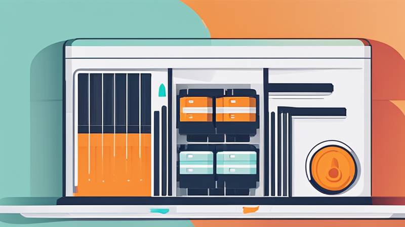 How much energy storage layout