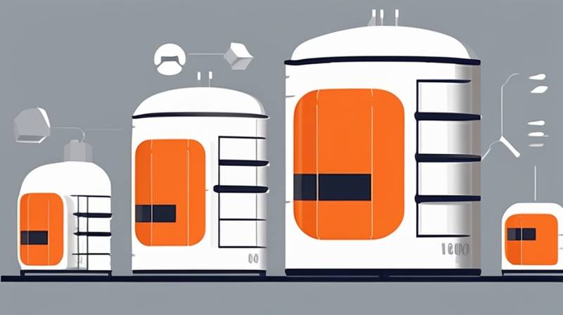 What materials are energy storage tanks made of?