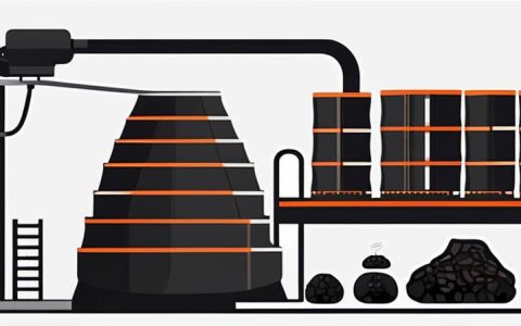 How much coal can a large coal storage yard store?