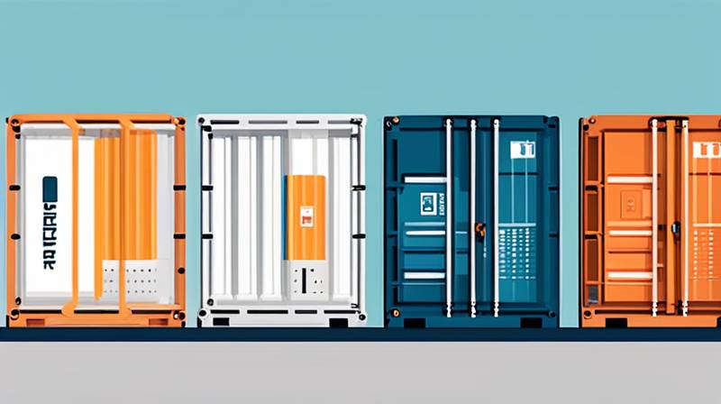 How much electricity can an energy storage container store?