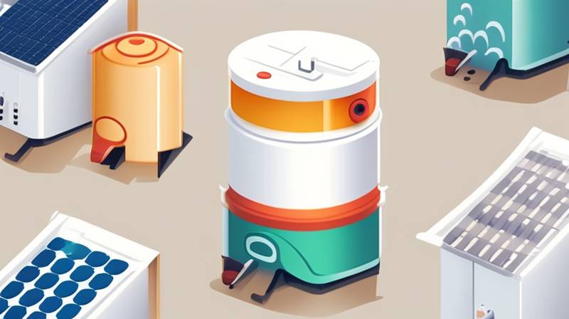 How about solar water storage tanks