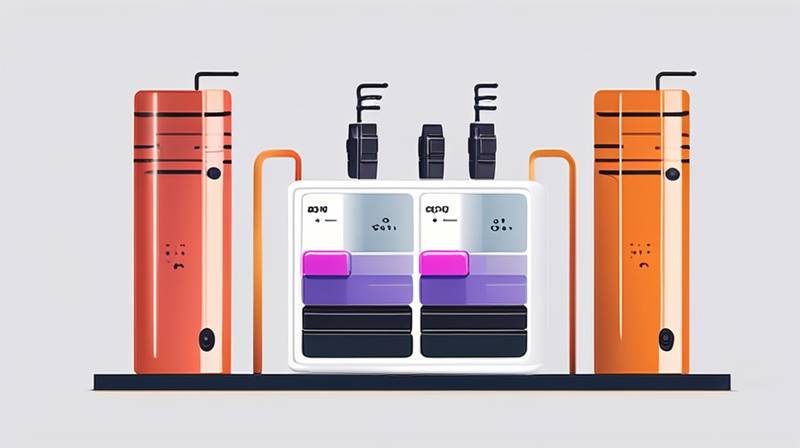 What are the DC energy storage components?