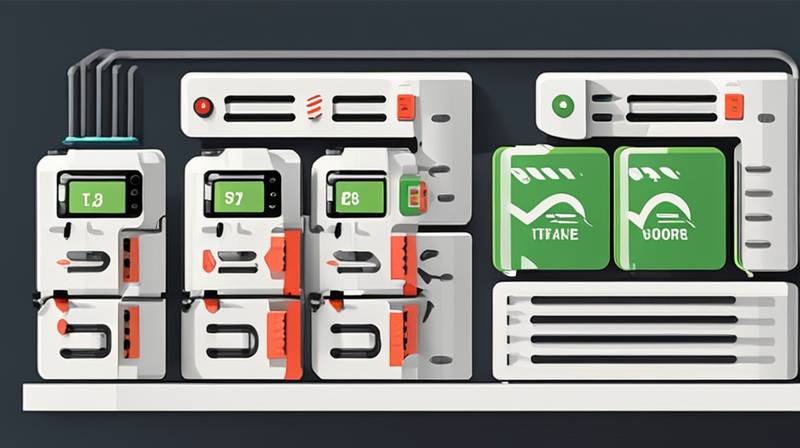 How many volts does the energy storage charge?