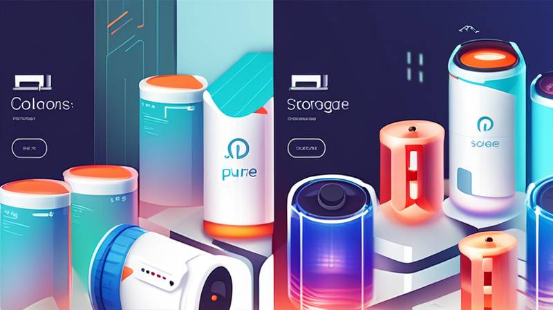 What are the pure energy storage companies?