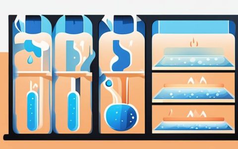 How much water can be stored for heating?