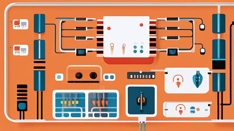 What are the circuit energy storage components?