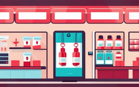 How much blood can a hospital store?