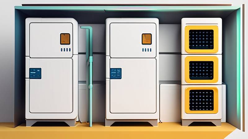 How does the energy storage cabinet store electricity?