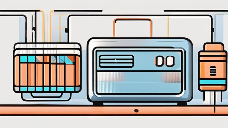 What are the components of RV energy storage power supply