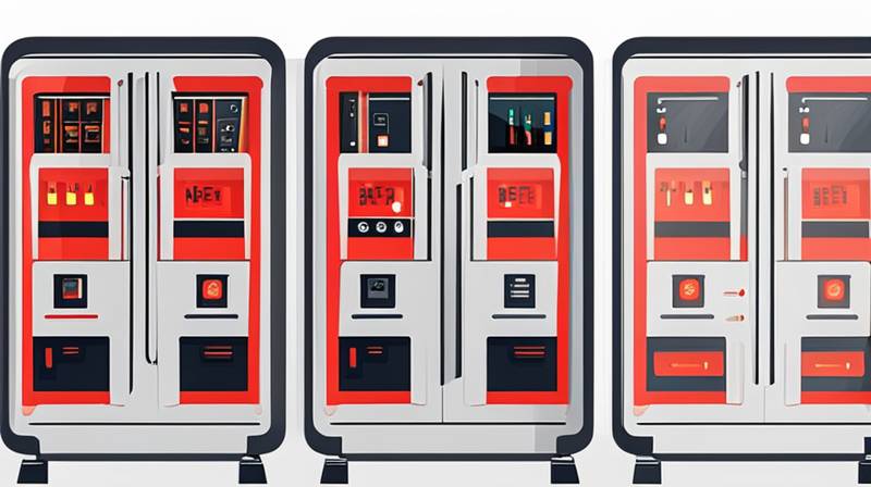 How many volts is the energy storage cabinet