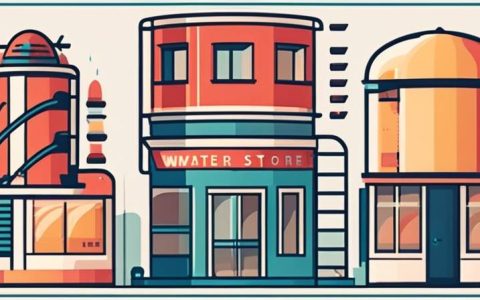 How much water can a water tower store?
