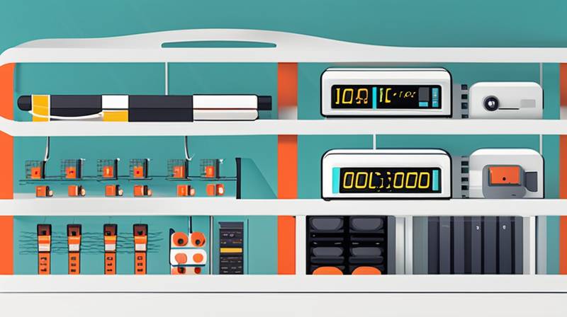 How many volts is the energy storage low voltage?