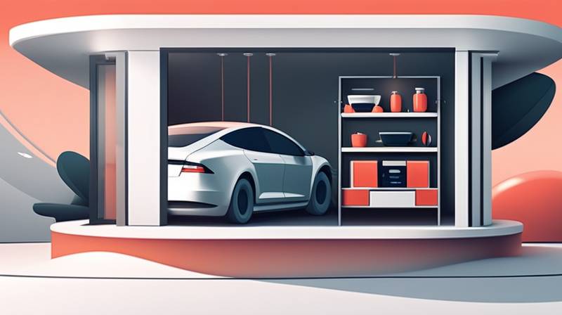 How much energy does a Tesla home store?