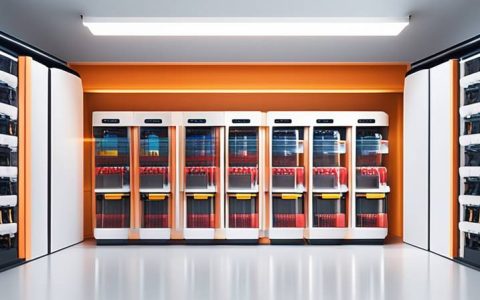 How efficient can the energy storage cabinet be?