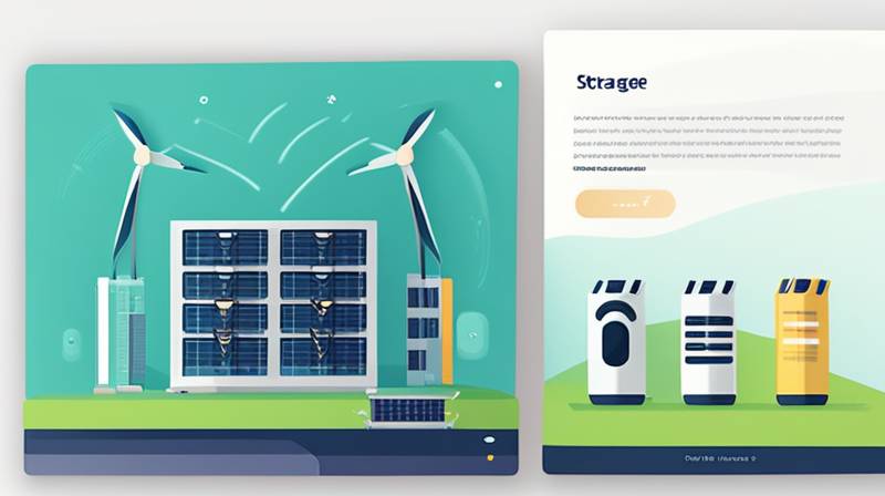 What are the energy storage scenario requirements?