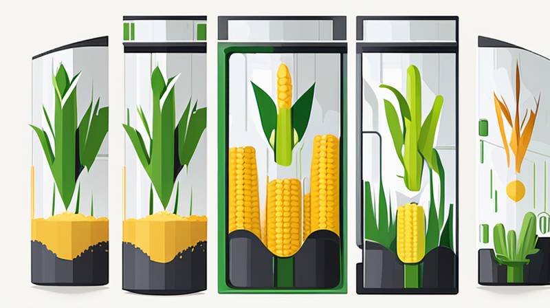 What corn stalks can be stored in silage