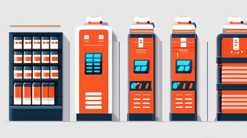 How much battery can a storage power station store?