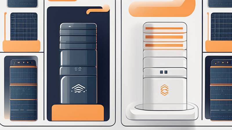 What are the types of large energy storage?