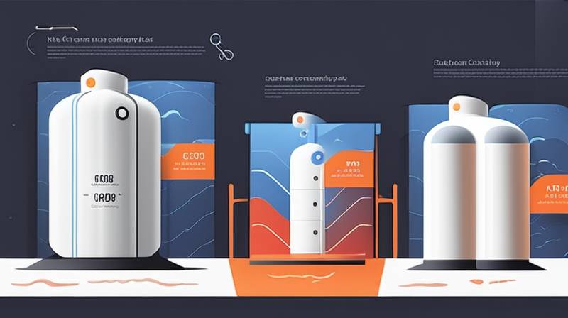 How much water is in the air energy storage tank?