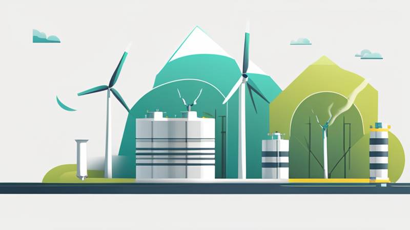 How about wind power storage plant