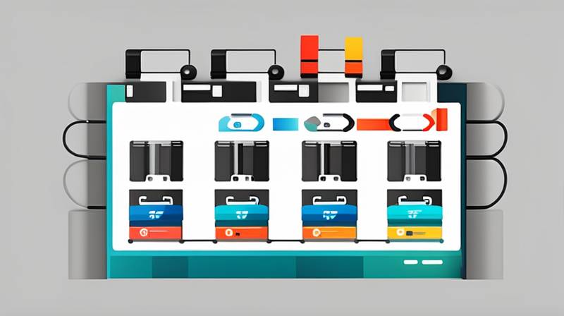 How many storage batteries are required for a 1gw energy storage system?