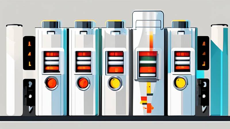 How many volts and amperes are the energy storage batteries