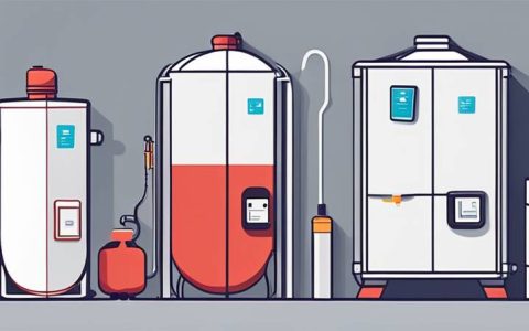 How much water can a storage water heater store?