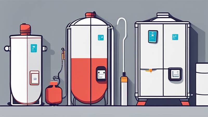 How much water can a storage water heater store?