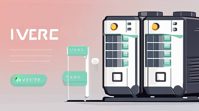 What is the inverter energy storage principle?