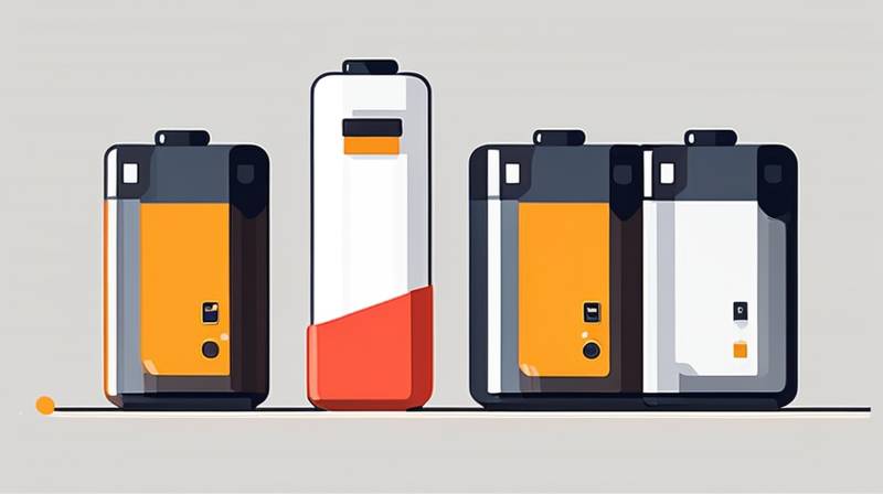 Which batteries can be used for energy storage?