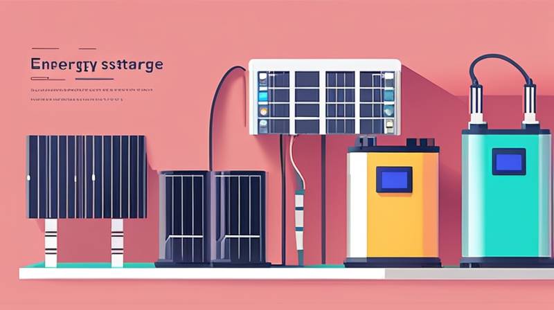 What does the power outage energy storage system include?