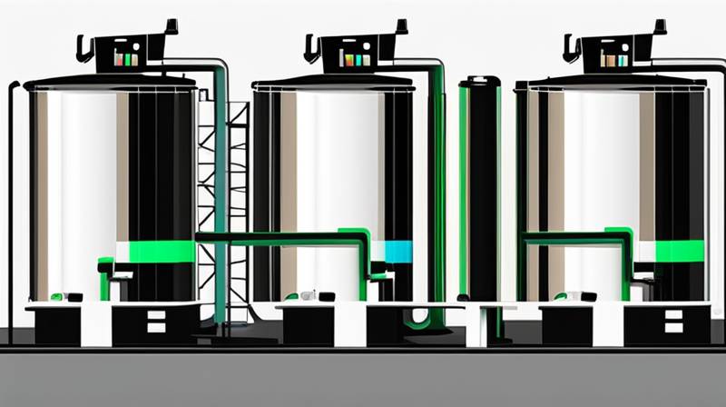 How many tons of hydraulic energy storage tank