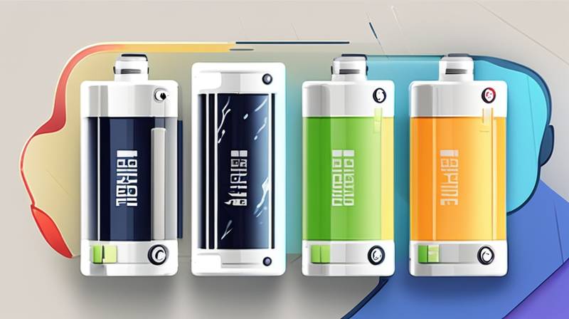 What batteries are used in energy storage products?